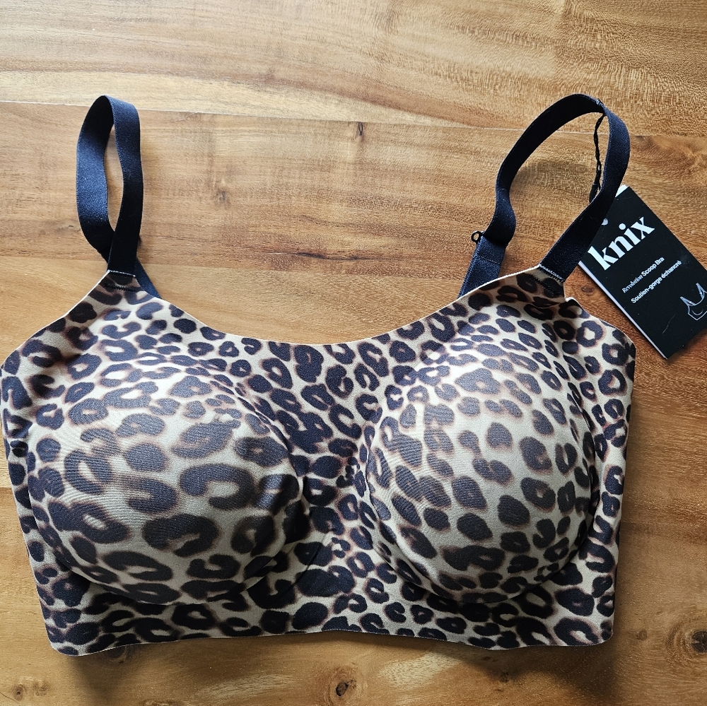 NEW KNIX Leopard Bralette S ++